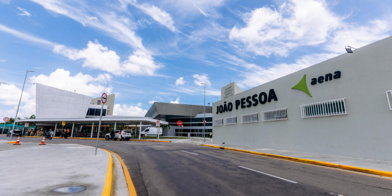 Aeroporto Internacional de João Pessoa (PB) passa por obras
