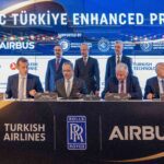 Turkish Airlines, Airbus e Rolls-Royce celebram lançamento de programa estratégico
