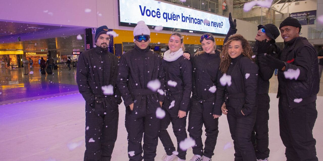 CCR Aeroportos faz nevar em Aeroporto Internacional Afonso Pena/Curitiba