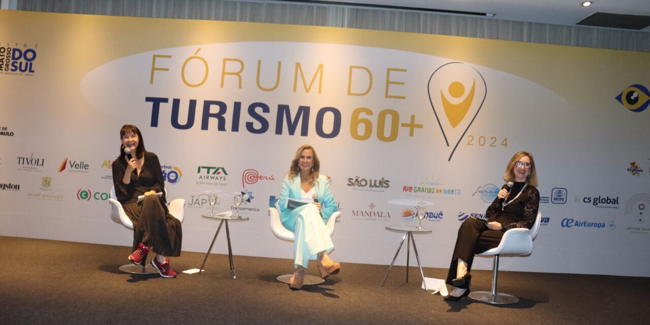 Musa de Ipanema, Helô Pinheiro conta segredo da longevidade no Fórum de Turismo 60+