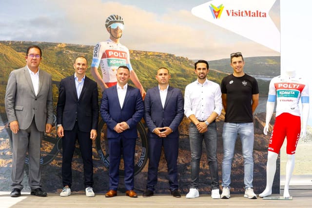 Visit Malta patrocina equipe de ciclismo da Fundación Contador
