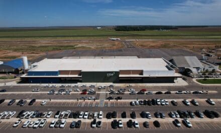 Aeroporto de Sinop inaugura estacionamento com eletropostos