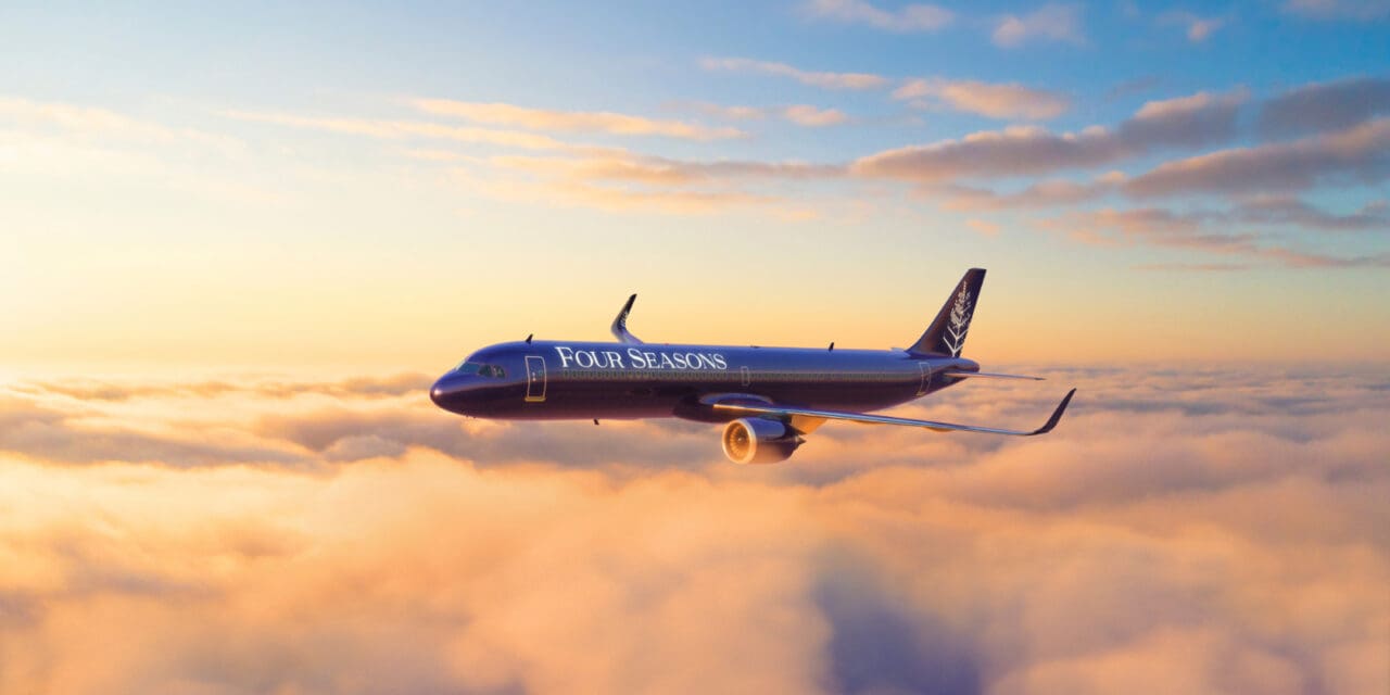 Four Seasons lança seis novos itinerários a bordo de seu private jet