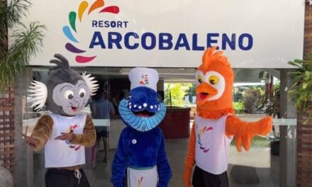 Resort Arcobaleno apresenta mascotes
