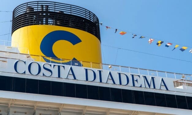 Costa Diadema utiliza conexão elétrica em terra pela primeira vez