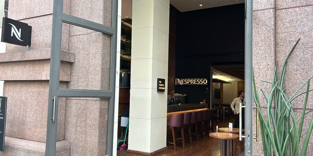 Intercity Paulista inaugura cafeteria em parceria com a Nespresso