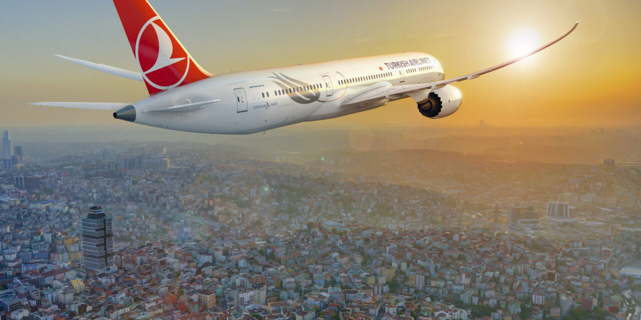 Turkish Airlines financia aeronaves com Yuan Chinês