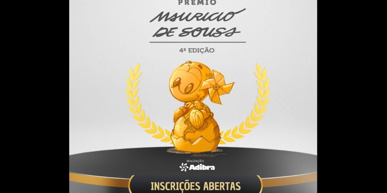 Inscrições abertas para 4ª edição do Prêmio Maurício de Sousa