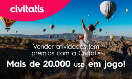 Civitatis lança campanha com mais de 20 mil dólares em prêmios