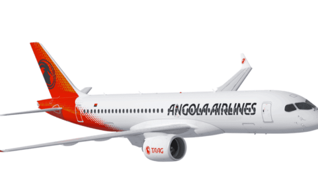 Taag apresenta novo visual da aeronave Airbus A220