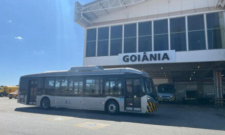 Aeroporto de Goiânia inicia testes com ônibus elétrico da BYD