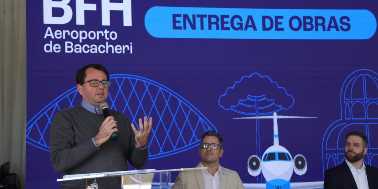 Aeroporto de Bacacheri é entregue após investimento de R$ 30 Milhões