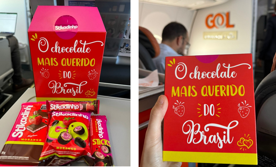 GOL surpreende clientes do voo Brasília – Florianópolis