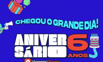 ViagensPromo celebra aniversário com promo relâmpago e ofertas