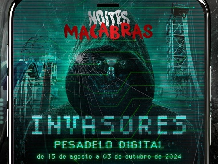 Wet’n Wild revela tema das Noites Macabras 2024: Invasores Pesadelo Digital