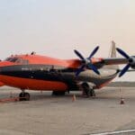 Viracopos recebe Antonov AN-12 para transporte de carga metal mecânica