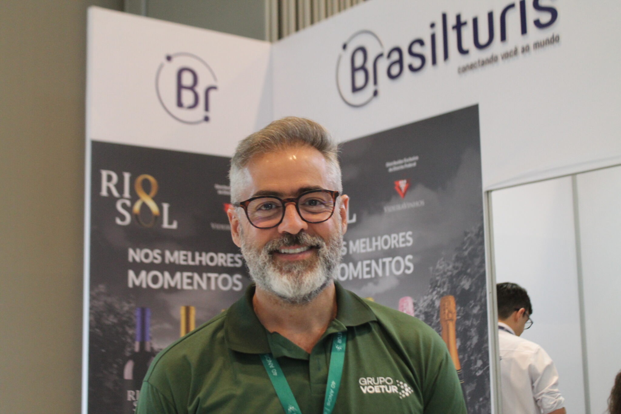 Humberto Cançado, diretor Comercial da Voetur (Foto: Maurício Herschander/ Brasilturis)