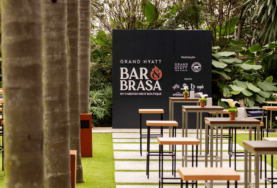 Grand Hyatt São Paulo reabre o Bar & Brasa com churrasco de alto nível