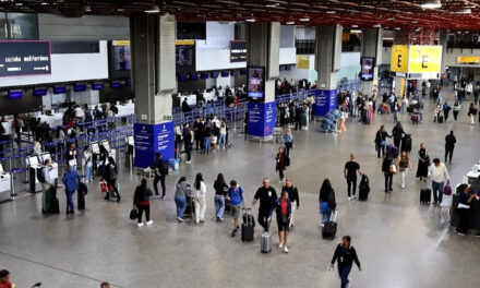 GRU Airport tem movimentação de 3,8 milhões de passageiros em agosto