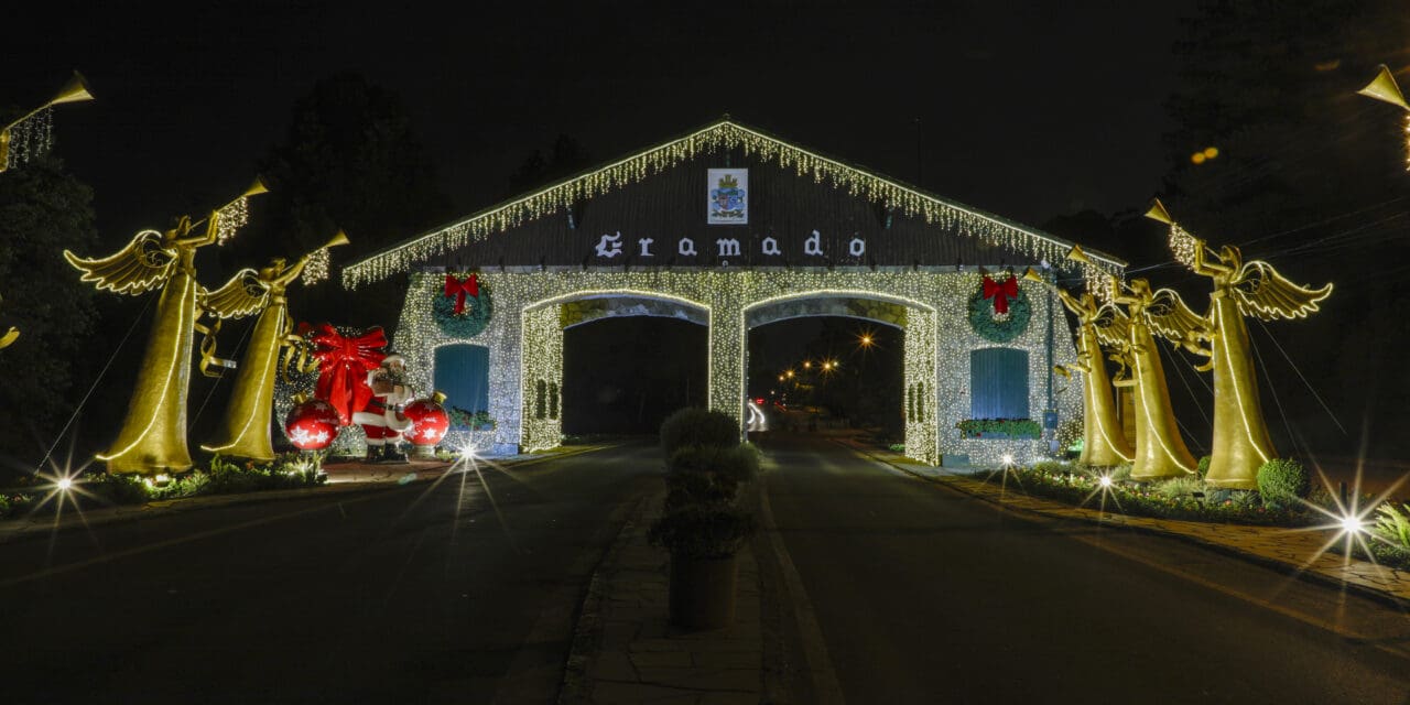 Natal Luz de Gramado inaugura maior temporada de Natal do Brasil