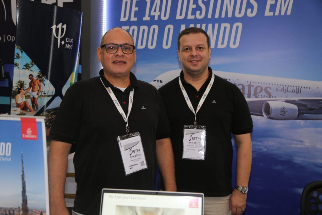 Marcelo Abreu e Fernando Cardoso (ambos da Emirates)