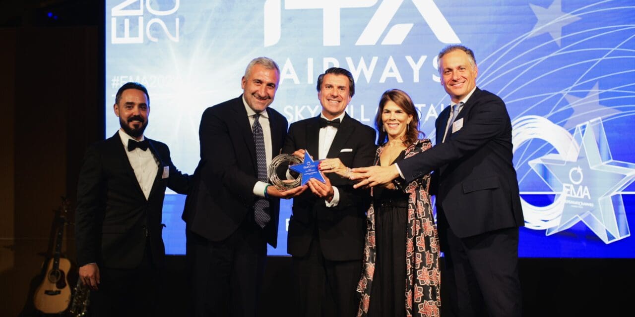 ITA Airways conquista o prêmio de “Melhor Classe Executiva”