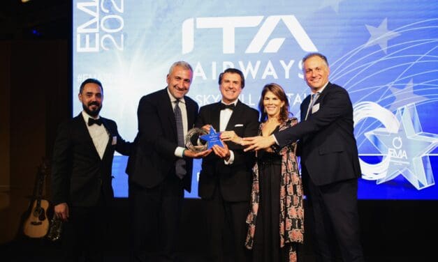 ITA Airways conquista o prêmio de “Melhor Classe Executiva”