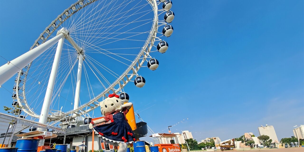 Roda Gigante de São Paulo recebe tema da Hello Kitty em novembro