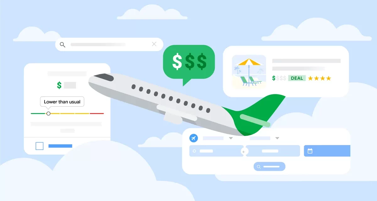 Google Flights lança ferramenta para buscar viagens mais baratas