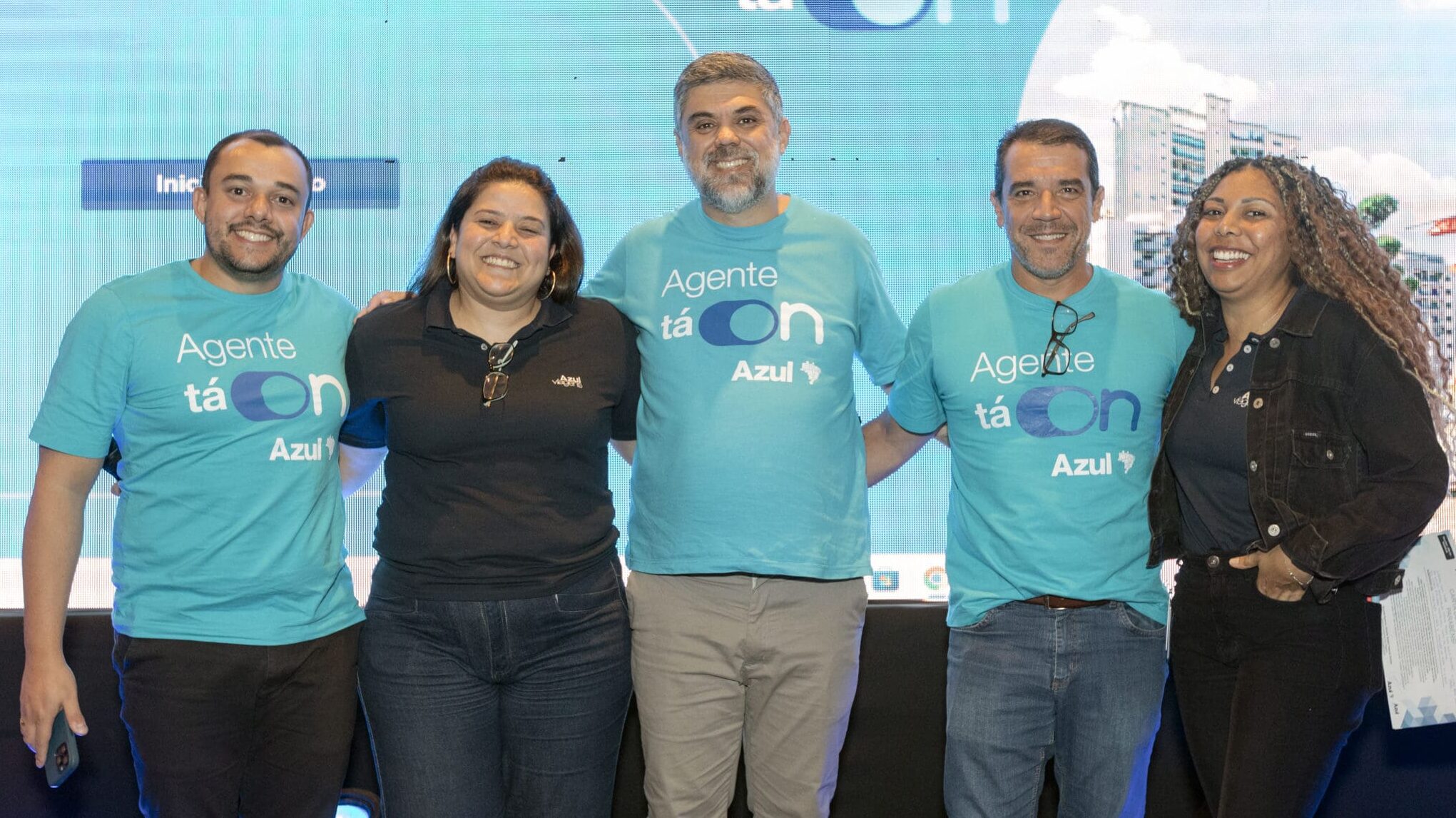 Tripulantes da Azul Viagens no Agente Tá On - São José dos Campos