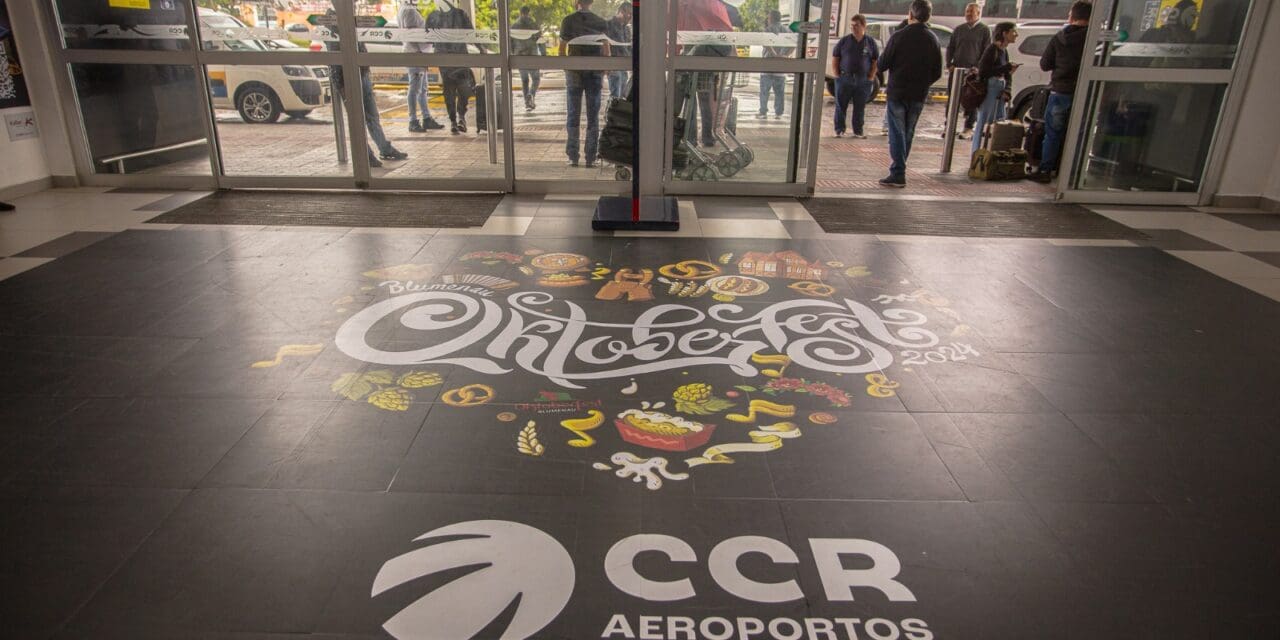 Oktoberfest impulsiona aeroporto de Navegantes a receber 265 mil passageiros