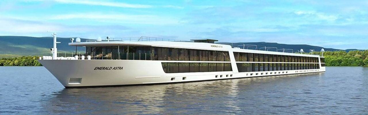 Emerald Cruises lança Emerald Astra e anuncia melhorias na frota fluvial