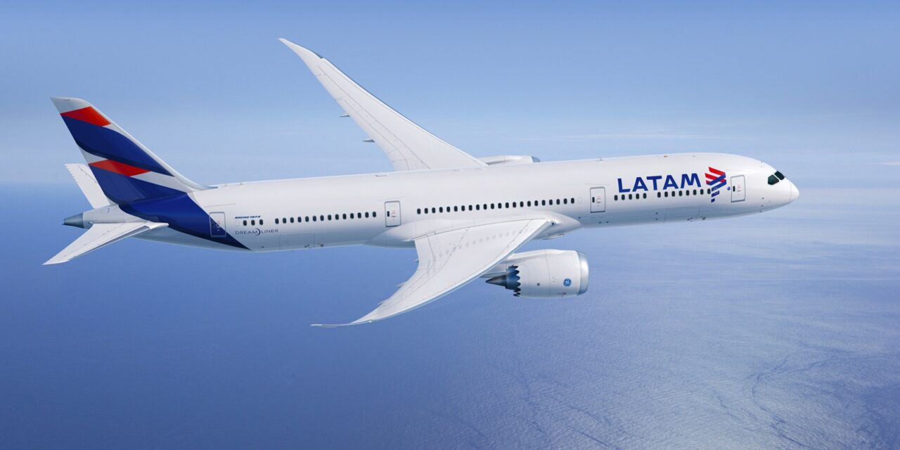 Latam anuncia a compra de 10 Boeing 787 Dreamliner