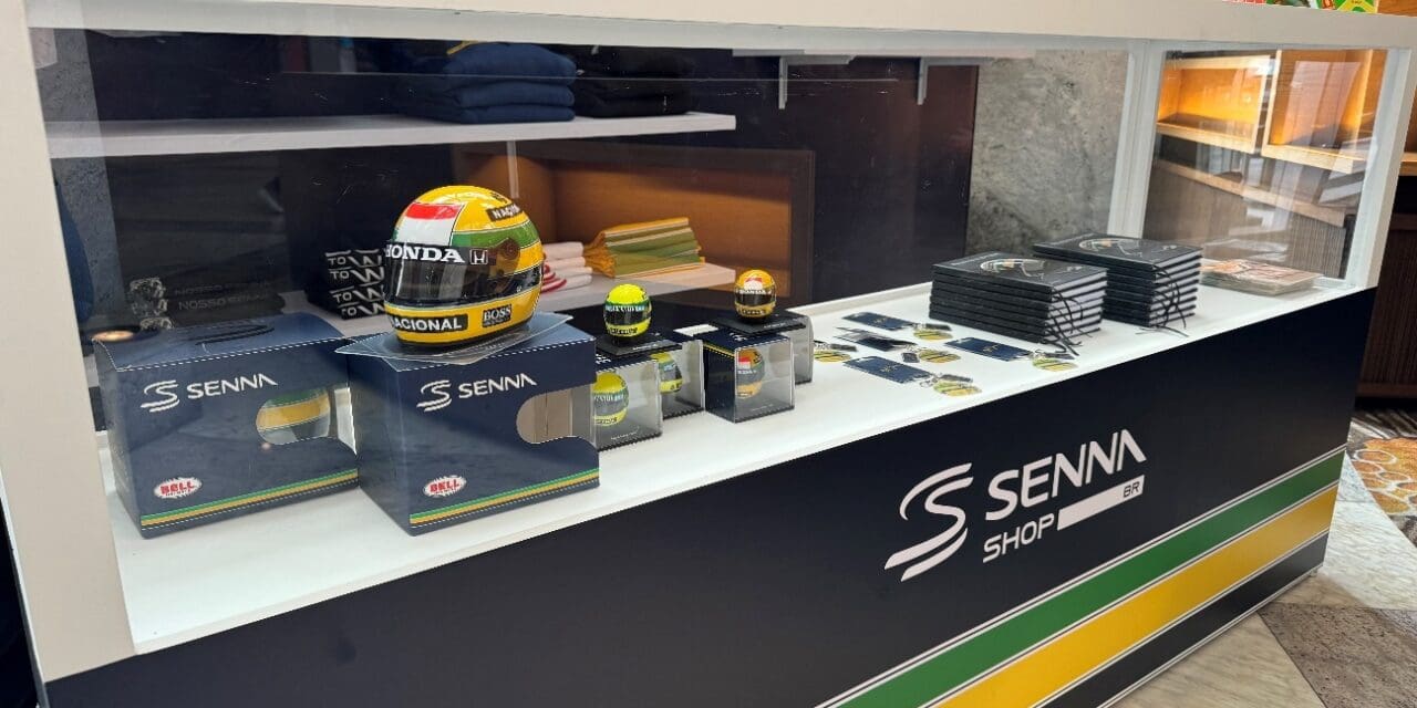 Hilton São Paulo Morumbi celebra a corrida de F1 com loja do Senna