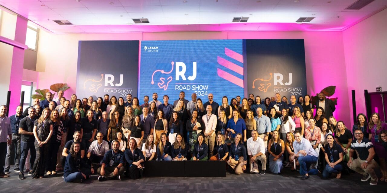 Latam reúne 120 agentes de viagens em roadshow no Rio de Janeiro