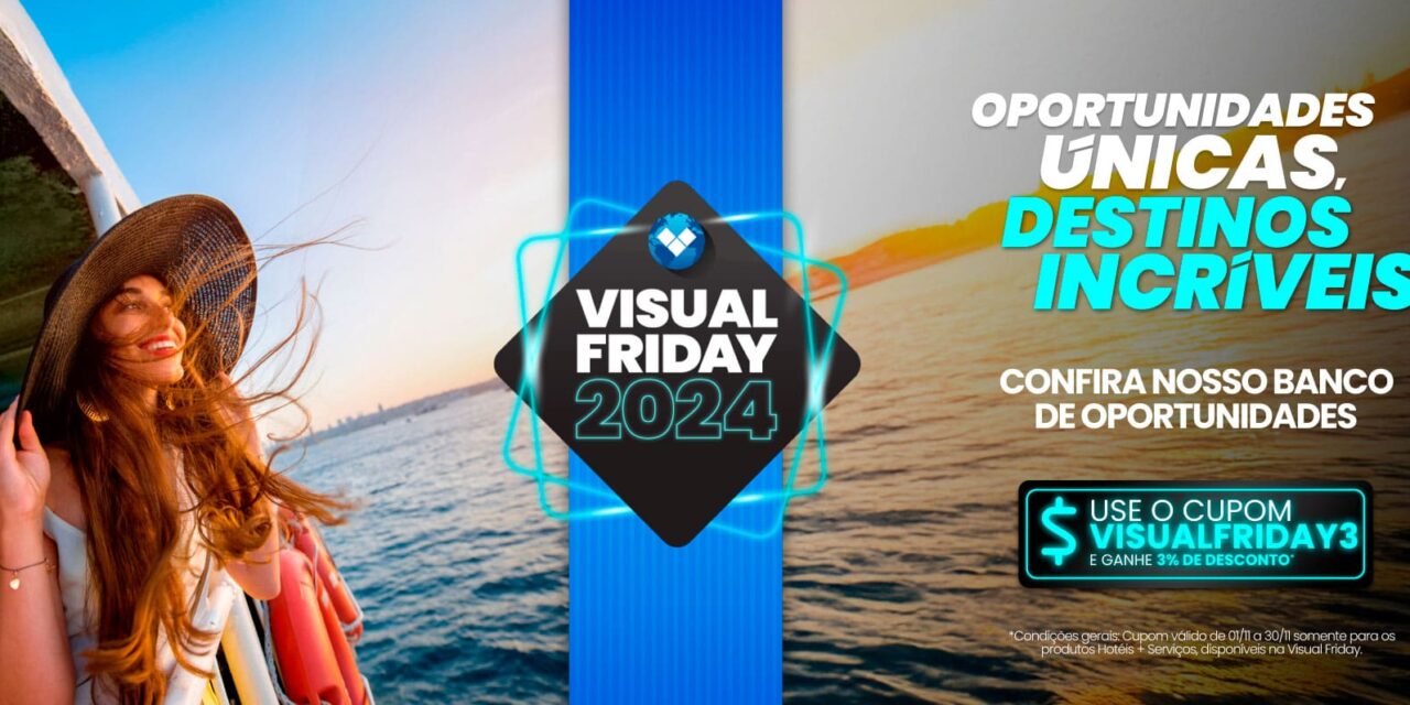 Visual Turismo impulsiona Black Friday com prêmios e descontos