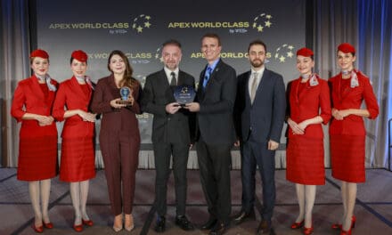 Turkish Airlines recebe prêmio da Apex pela 4º vez consecutiva