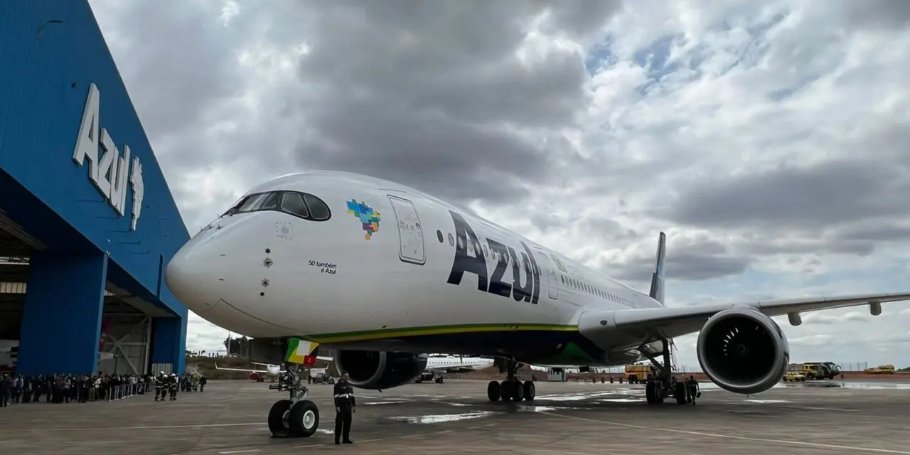 Azul bate recorde de 2,75 milhões de passageiros