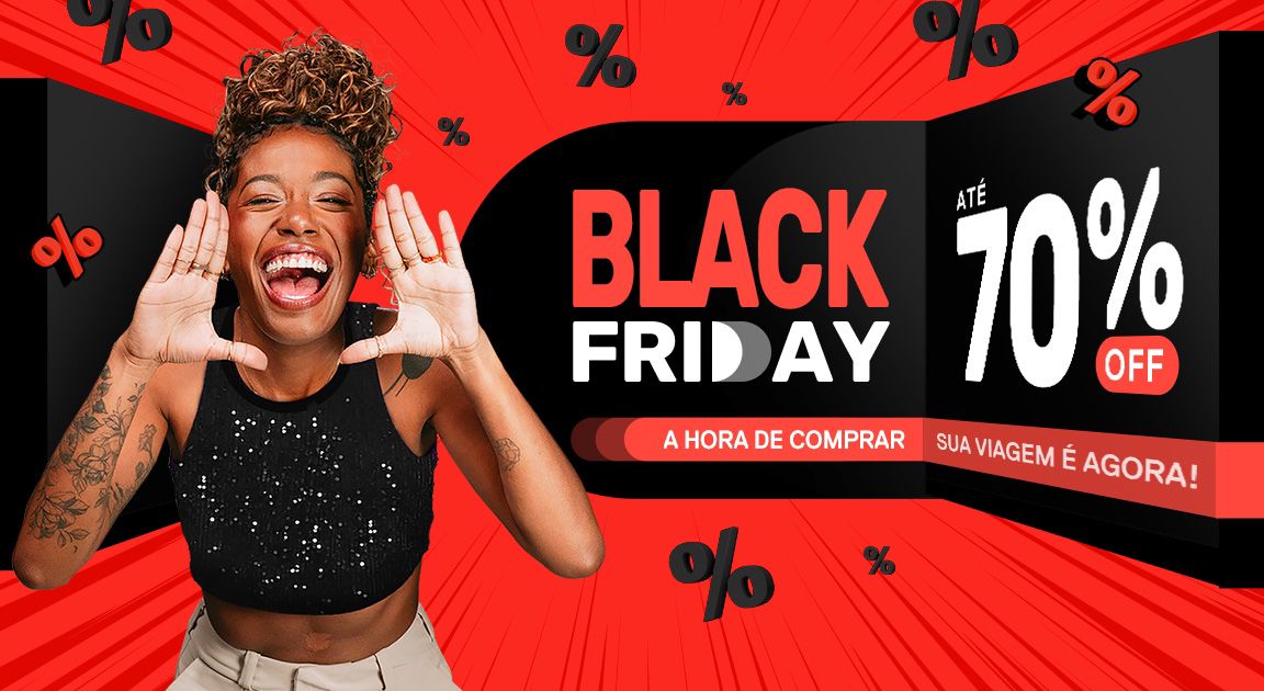 Decolar lança Black Friday com descontos de até 70%