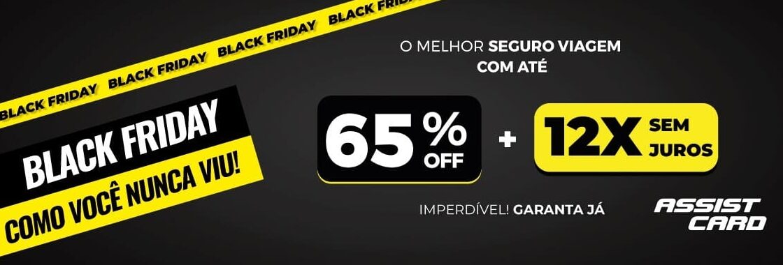 Assist Card oferece descontos de até 65% na black friday