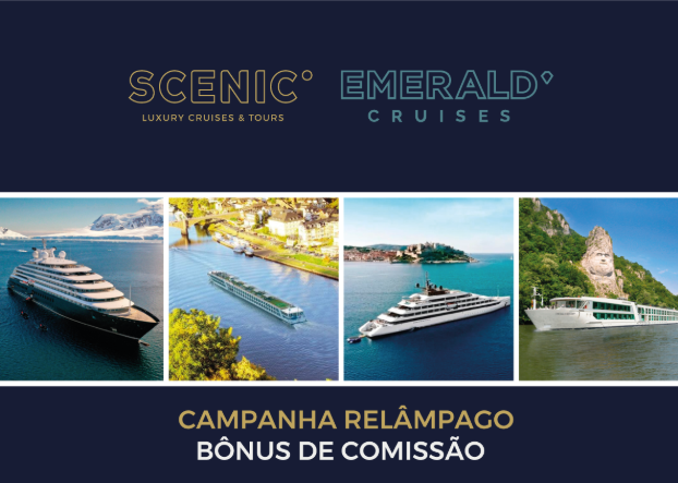 Scenic Luxury e Emerald lançam campanha de Black Friday