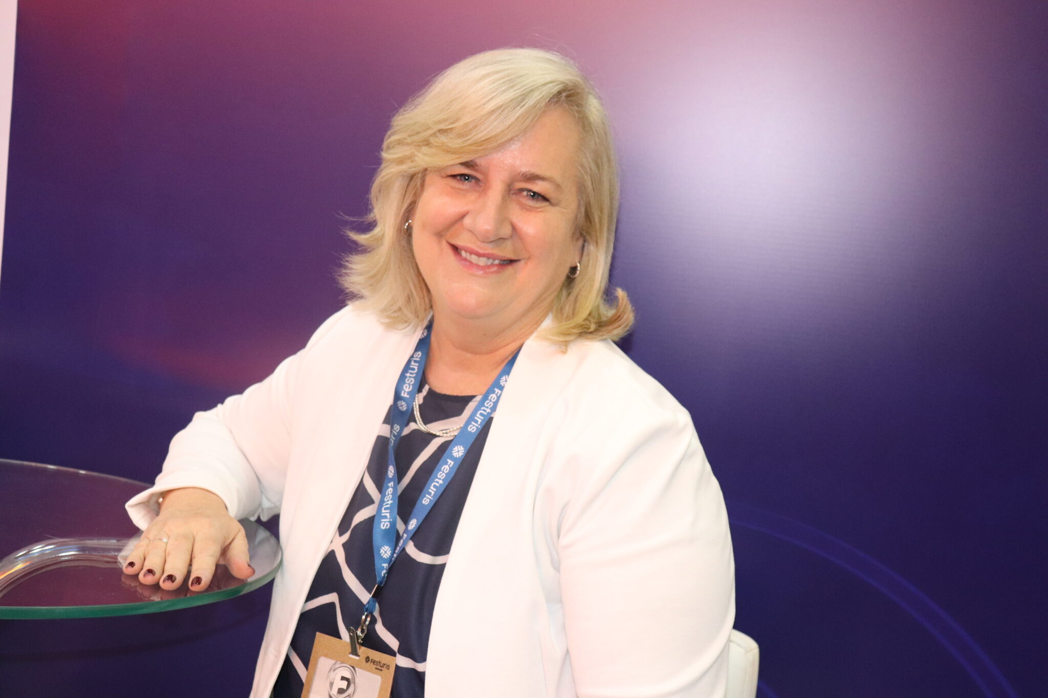 Annette Taeuber, diretora-geral da Lufthansa (Foto: Felipe Lima/Brasilturis) Annette Taeuber, diretora-geral da Lufthansa (Foto: Felipe Lima/Brasilturis)