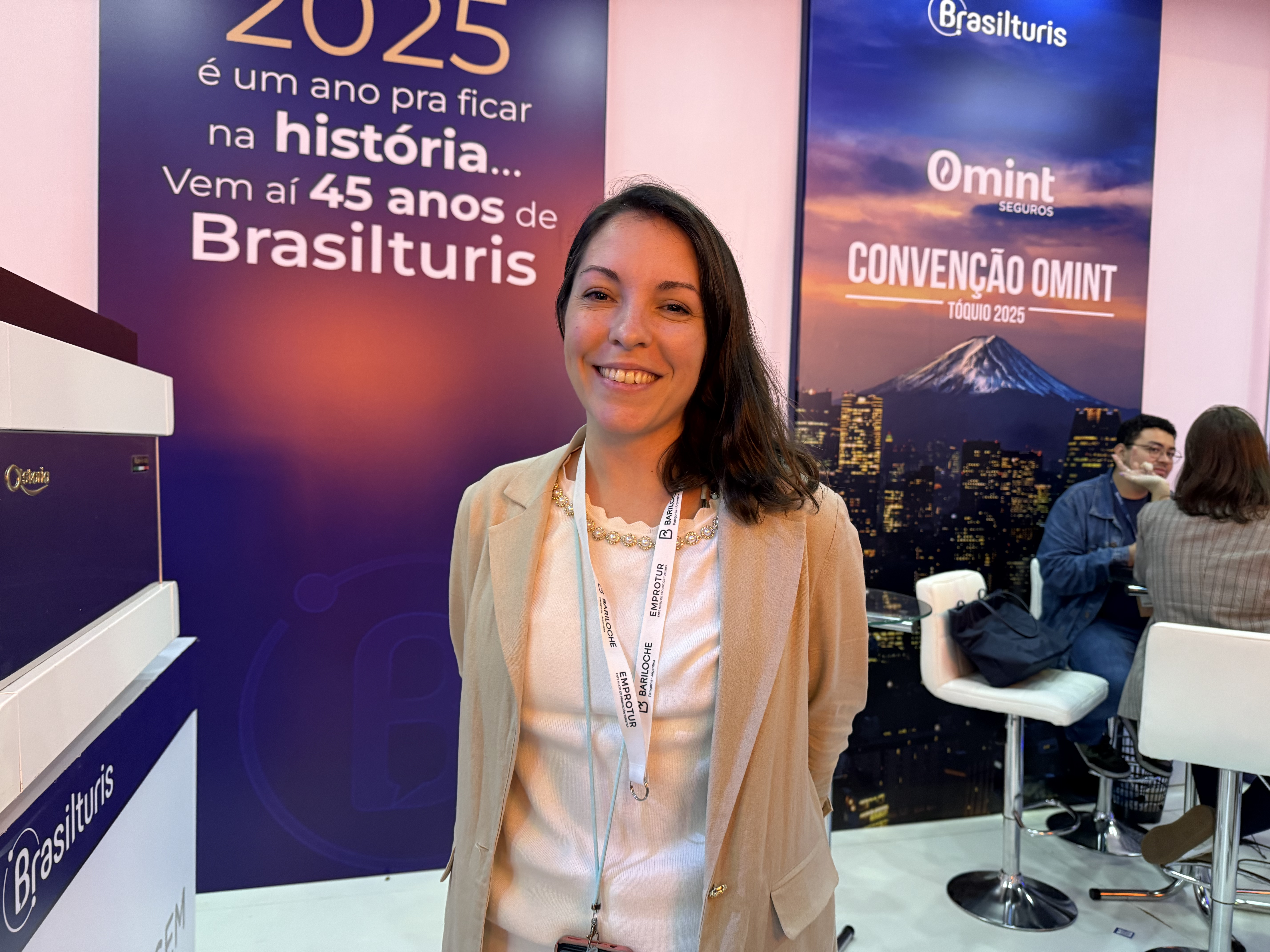 Martina Gelardi, responsável pela Planificação Estratégica da Emprotur Bariloche Foto: Diego Siliprando (Brasilturis)