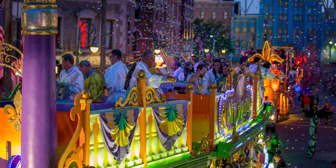 Universal Orlando inicia venda de ingressos para festival Mardi Gras