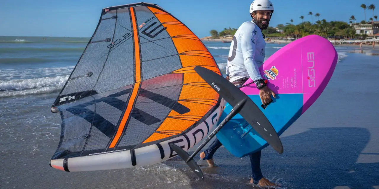 Jericoacoara recebe 3º campeonato mundial de Wingfoil