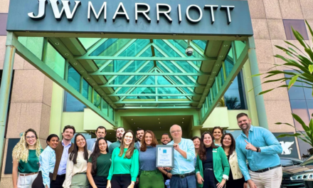 JW Marriott Rio conquista selo Green Key por práticas sustentáveis