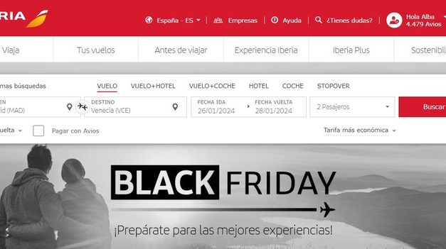 Iberia oferece passagens para Europa com descontos de Black Friday