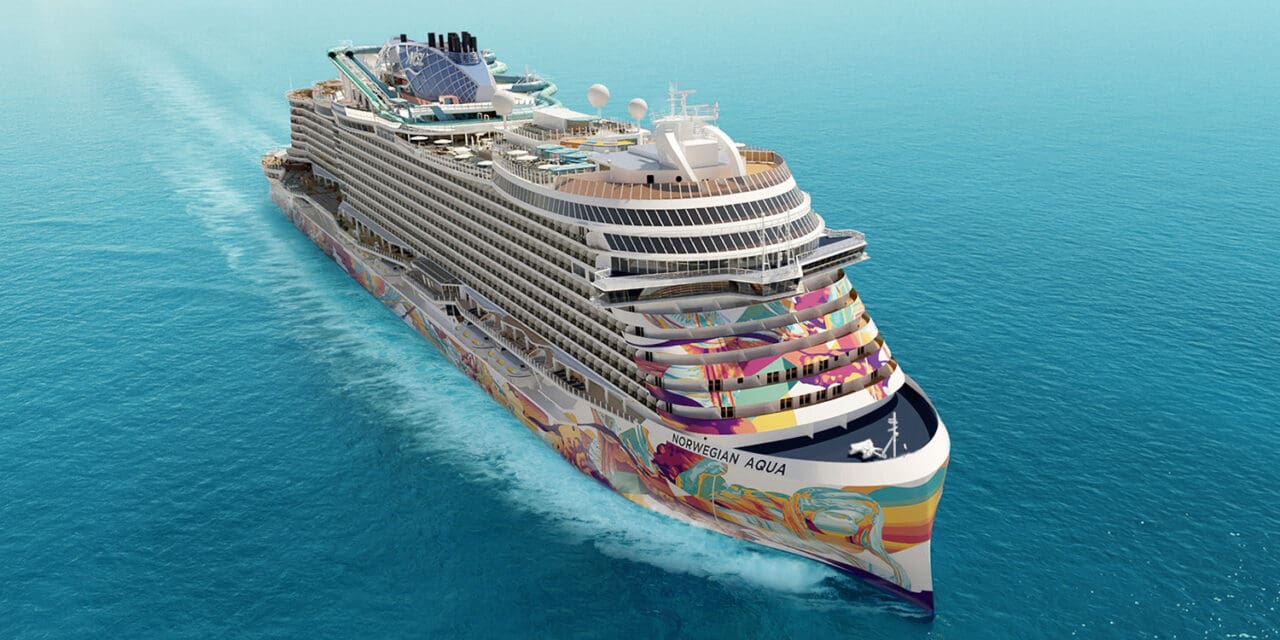 Norwegian Cruise Line revela padrinho do Norwegian Aqua