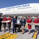 Turkish Airlines inaugura voos para Santiago e bate recorde de destinos