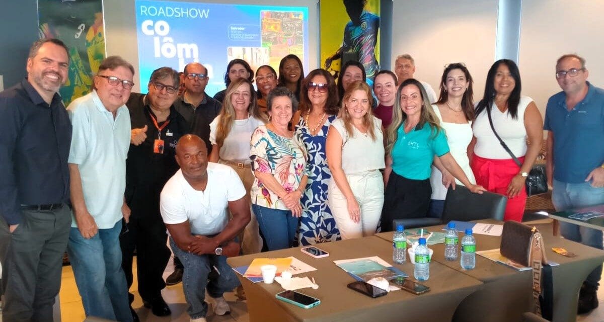 Braztoa e ProColombia promovem roadshows em Salvador, Florianópolis e Brasília